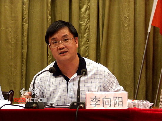 桂阳县委书记李向阳发展园区经济助推产业升级