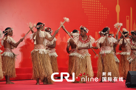 上海世博会迎来马绍尔群岛国家馆日(图)