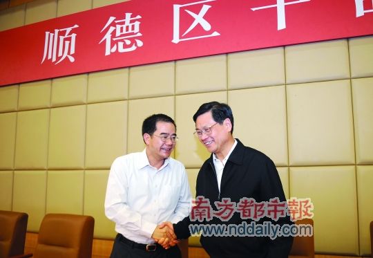 昨日下午,顺德区委副书记,区长梁维东正式被省委任命为佛山市委常委