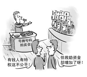 [何亮亮评]豫拍卖吉祥号牌用于道路救助基金无可厚非