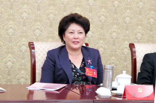 江西省党代会代表,吉安市委书记王萍