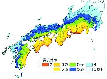 日本預測南海道或有9級地震