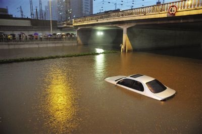 49座凹式立交桥设积水绕行方案