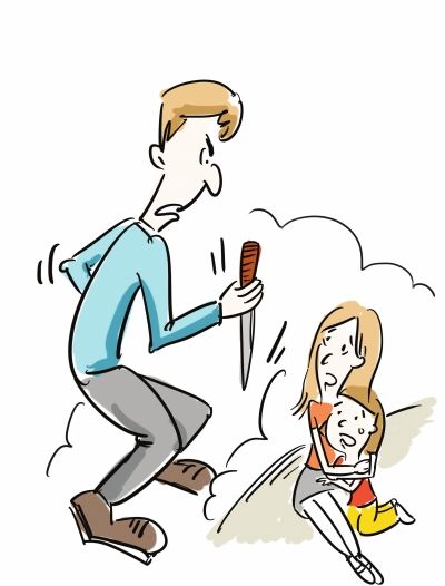 丽雅/漫画6月22日清晨,福清一中附近某小区突然传出一男子的号叫声