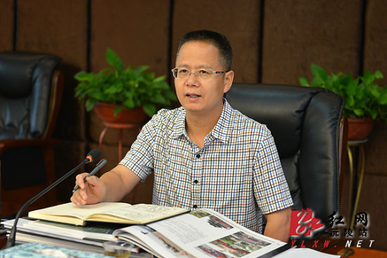 沅陵县委副书记,代理县长龚琪主持召开规划评审会