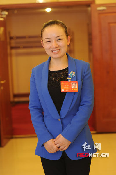 全国人大代表,湖南省怀化市市长李晖