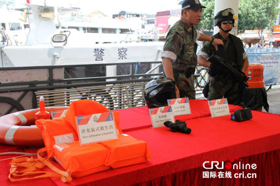 香港水警办展览 展现170年海上执法历程