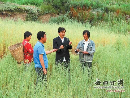 记岷县蒲麻镇红崖村党支部书记张俊才图