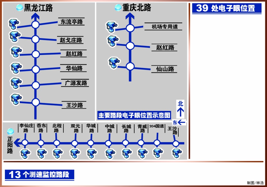 交警公开电子眼位置 电子眼执法不再"躲猫猫"