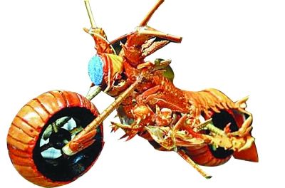龙虾壳工艺品