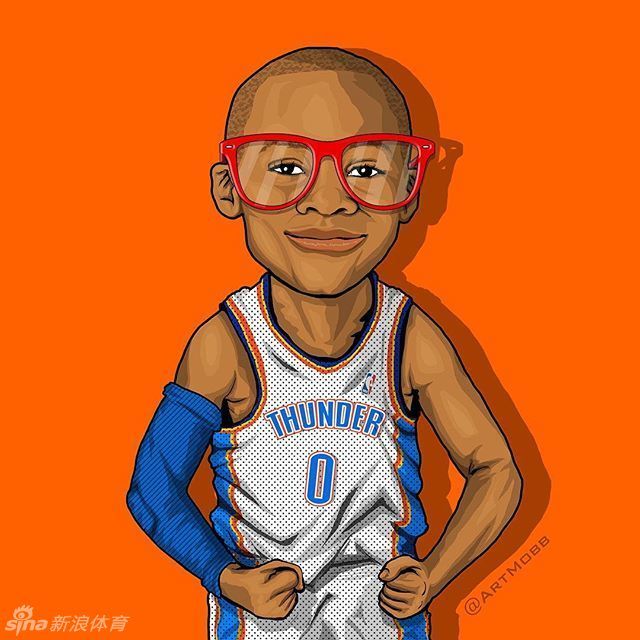 本季12次三节三双威少独占6次