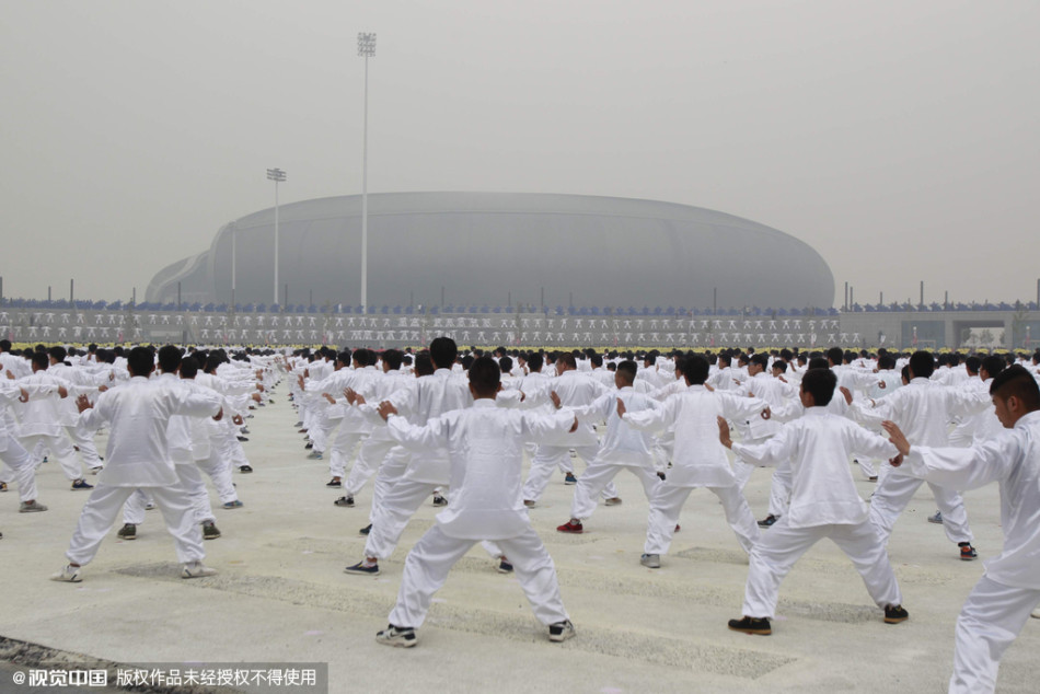 焦作万人打太极
