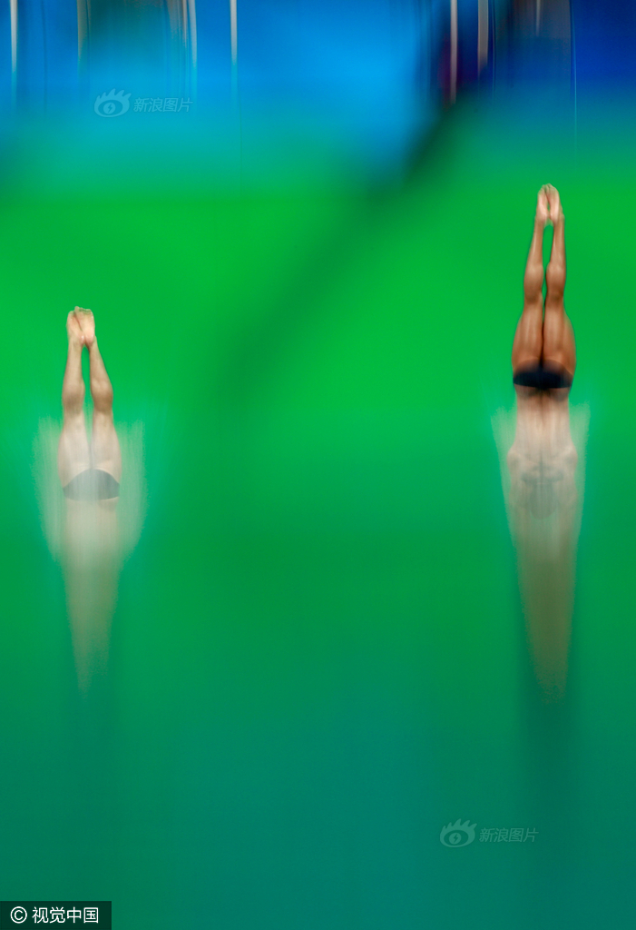 里约奥运会池水变绿