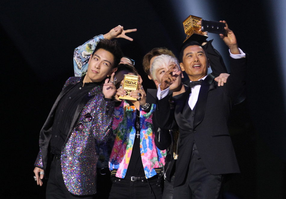 Bigbang包揽四项大奖帅翻