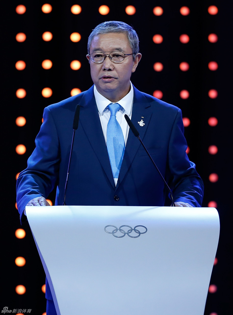 国际奥委会副主席、中国奥委会副主席于再清陈述