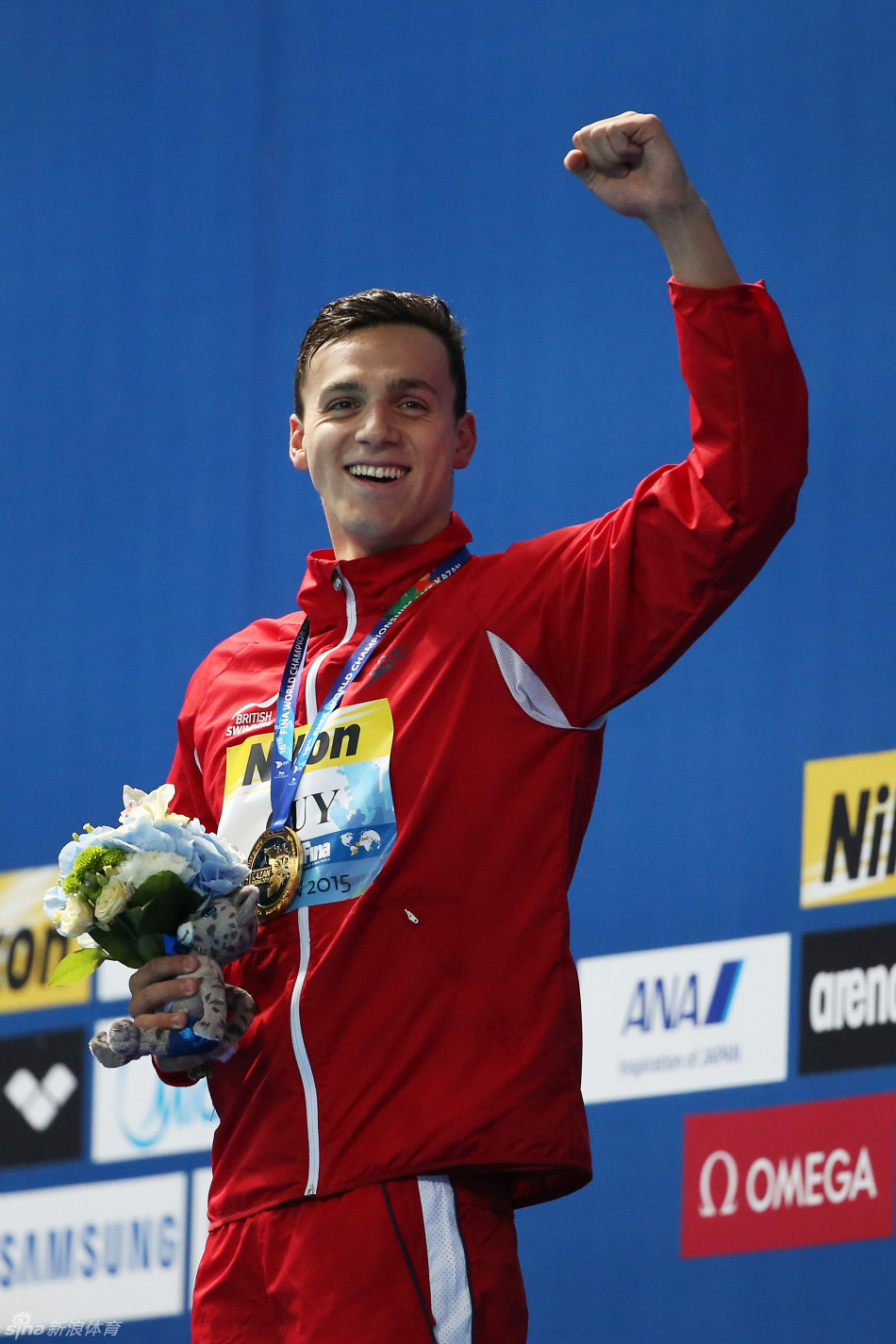 盖伊(资料图) 北京时间11月4日凌晨,国际泳联游泳世界杯多哈站的比赛