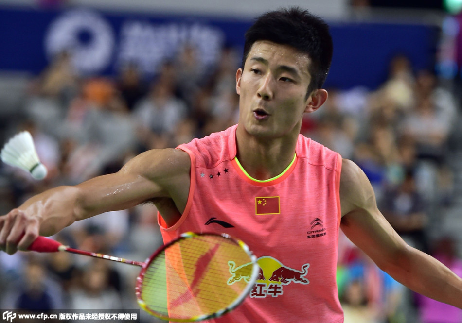 谌龙获韩羽赛冠军