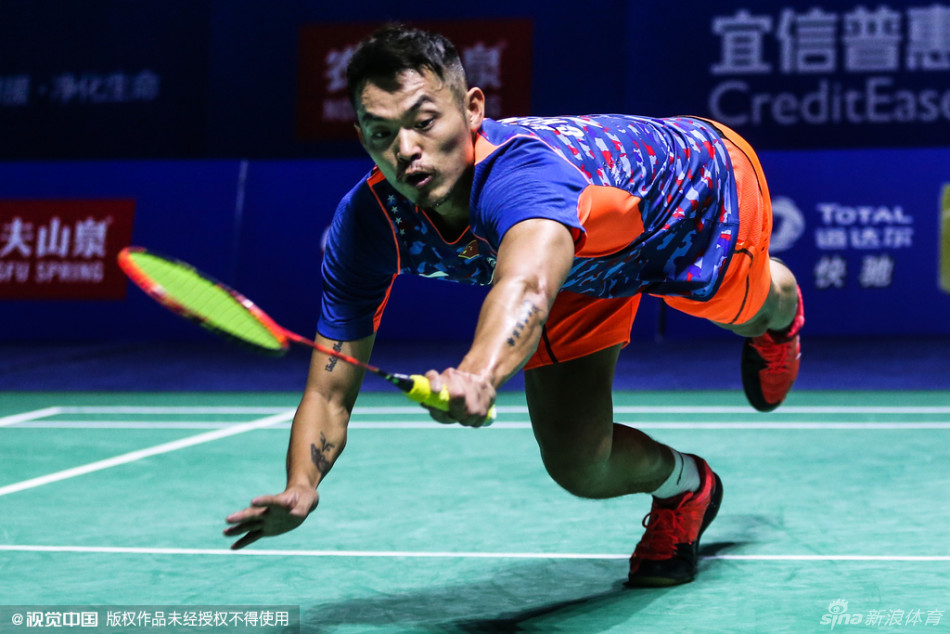 林丹发挥欠佳遭淘汰
