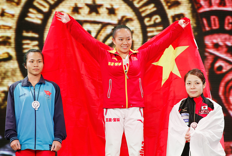 蒋惠花斩获2金1银