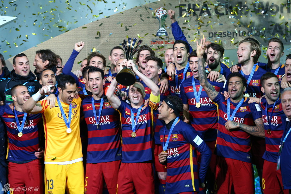 巴萨夺得世俱杯