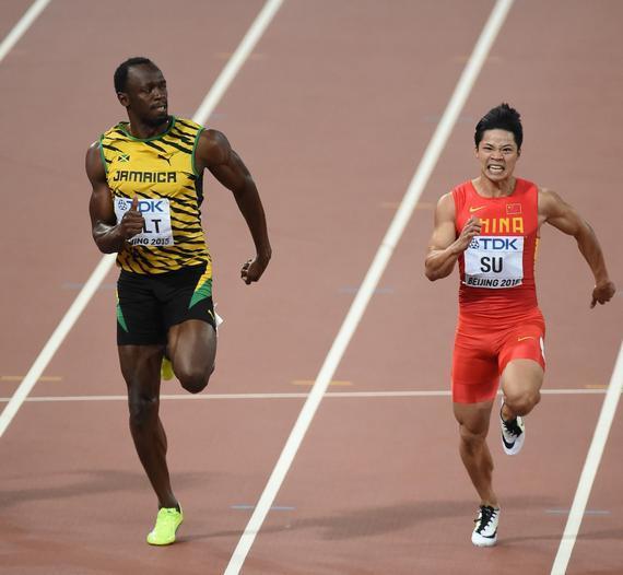 苏炳添世锦赛pk博尔特