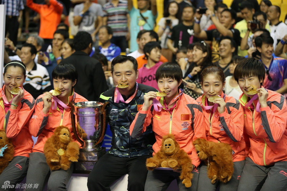 孔令辉和中国女队