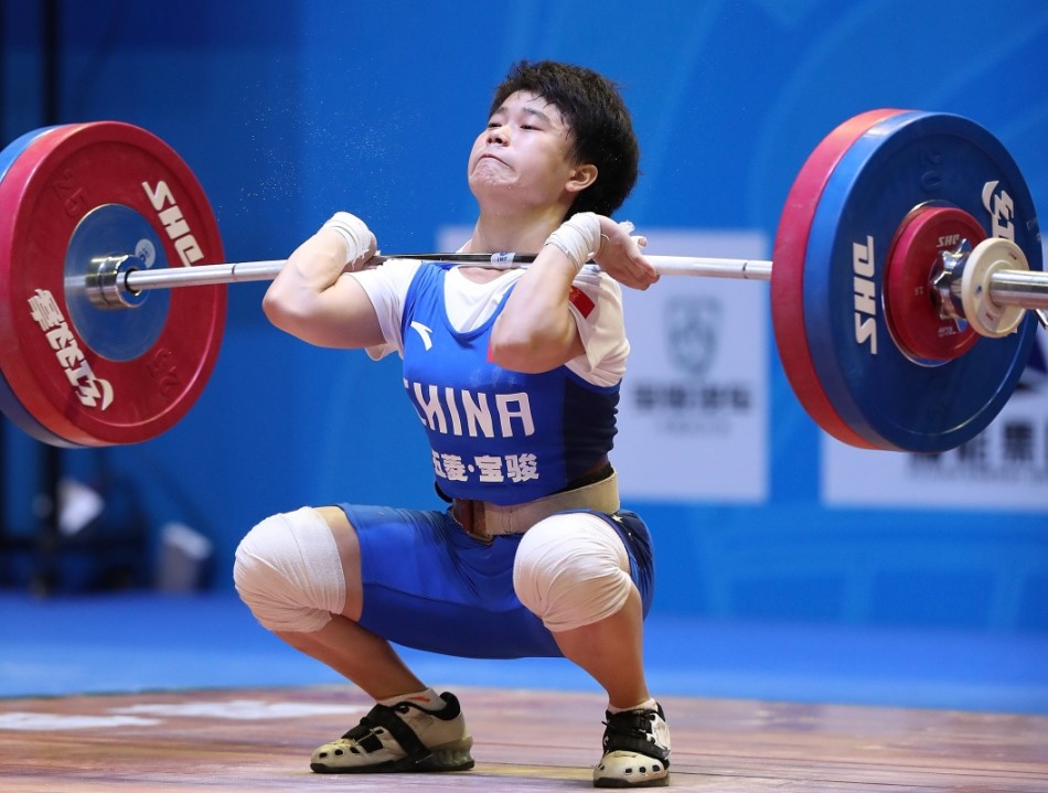 原本有希望夺得首金的侯志慧