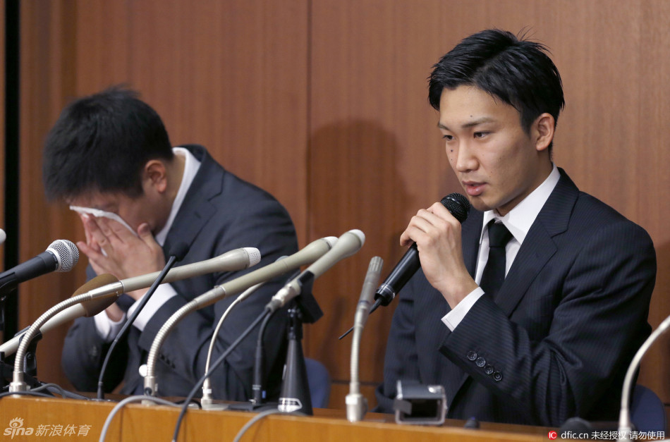 桃田贤斗道歉