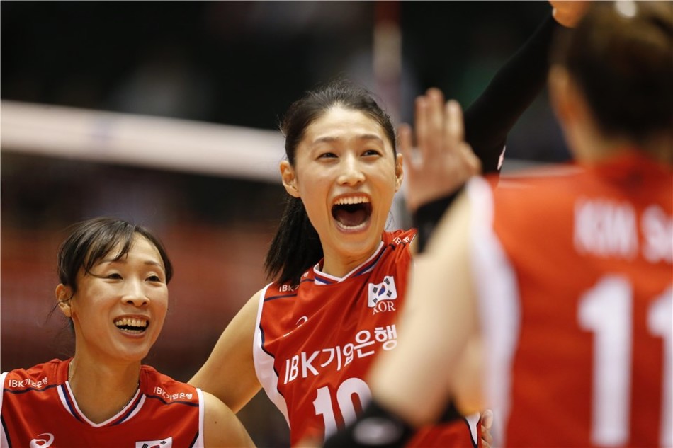 女排落选赛韩国零封荷兰首胜