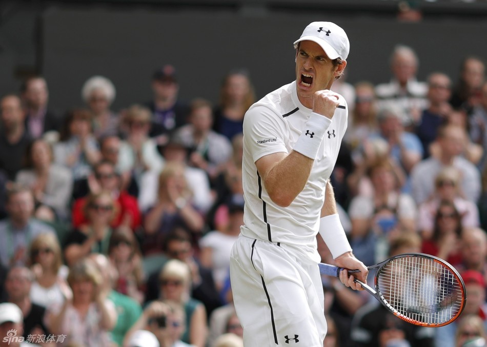 温网穆雷仅丢6局轻取卢彦勋 蒂姆三抢7落败出局