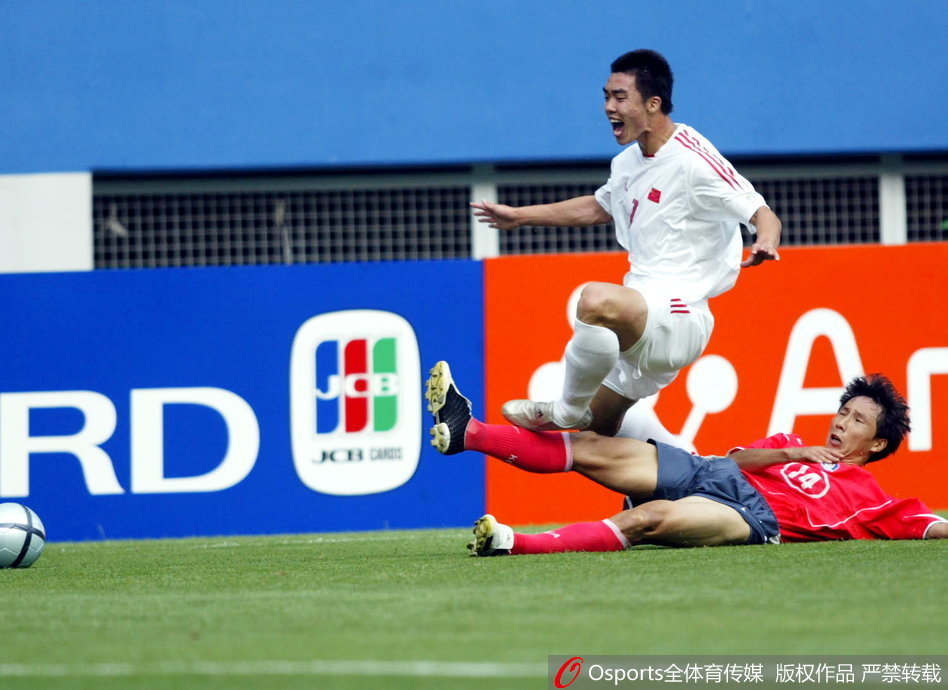 中韩两国国家队自从1978年首次交锋之后，中国队30战1胜12平17负