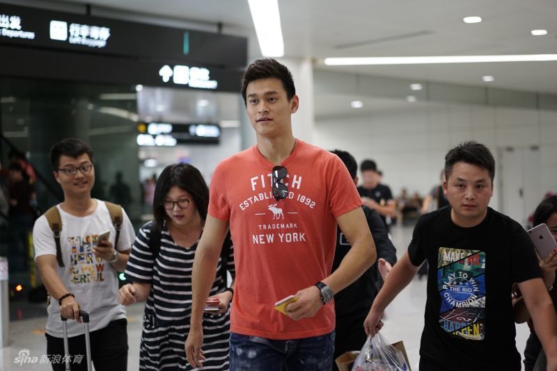 孙杨已经返回杭州