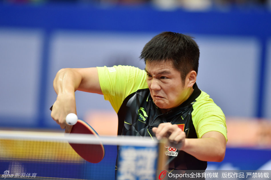 全锦赛男单卫冕冠军樊振东