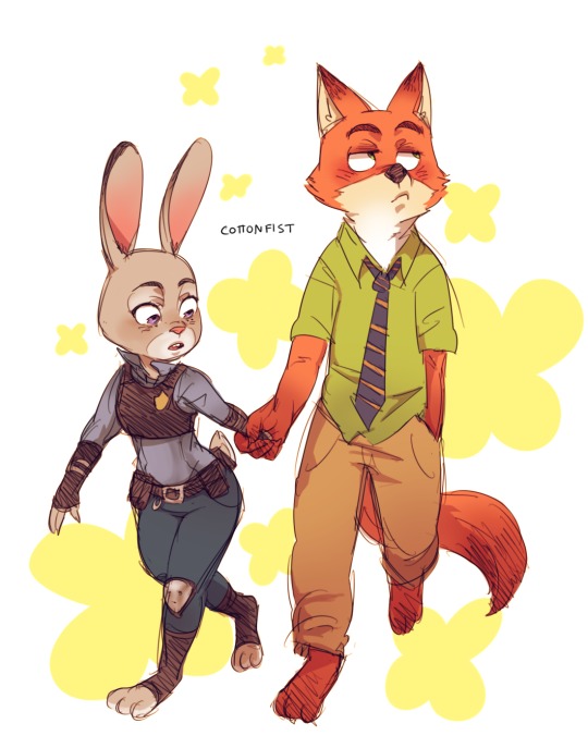 在伴侣怀中求代理母亲,那么你看到的尼克和朱迪之间的关系就会是这样