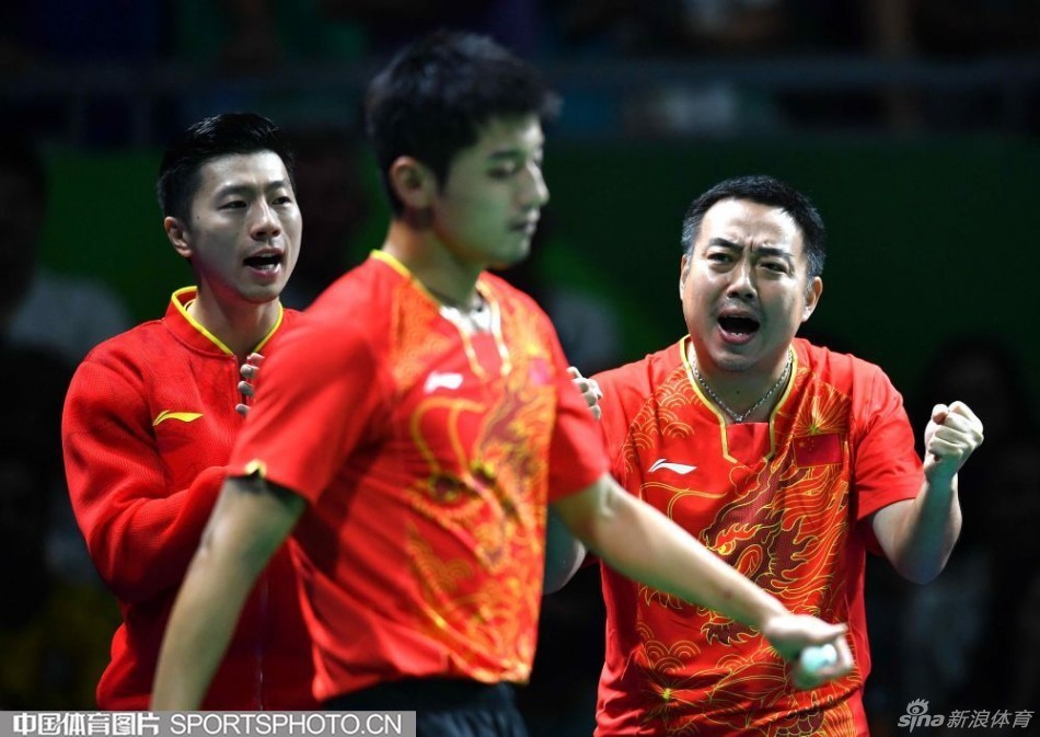 马龙与张继科都夺得了大满贯