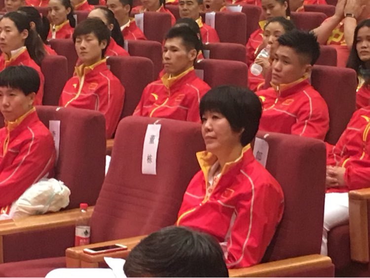 郎平出席成立大会