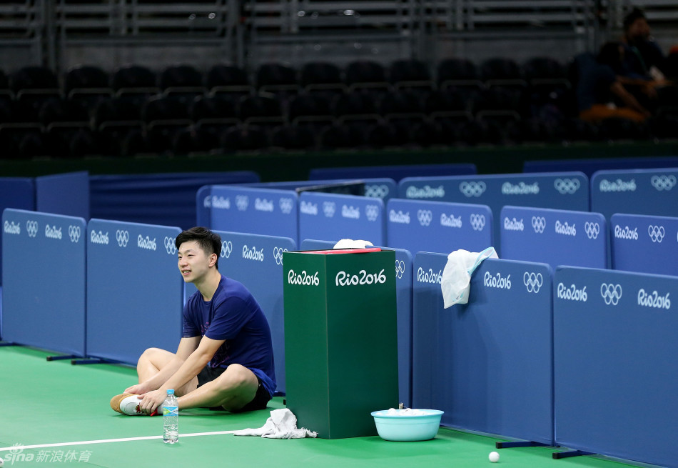 马龙在适应性训练