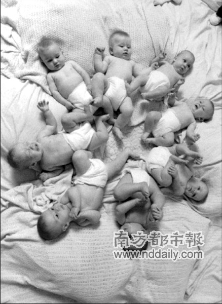 奇迹七胞胎10岁啦_新闻中心_新浪网