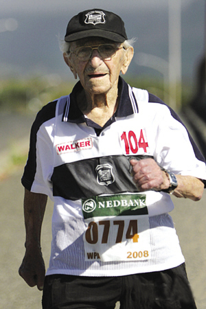 南非有个百岁飞毛腿