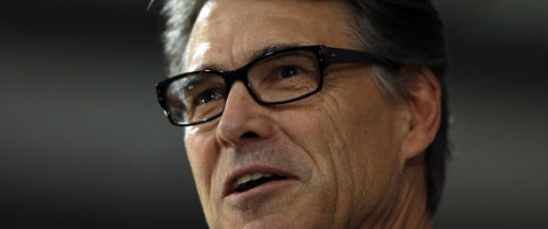 美国前得州州长佩里将角逐总统 强调军人出身