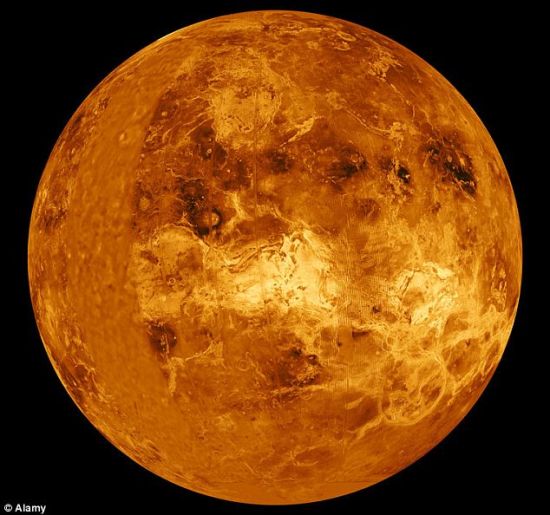 俄科学家称金星有生命迹象形似蝎子(图)