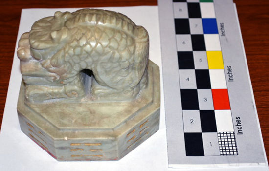 在朝鲜战争时期从徳寿宫私自运出的,包括大韩帝国国玺在内的9枚印章