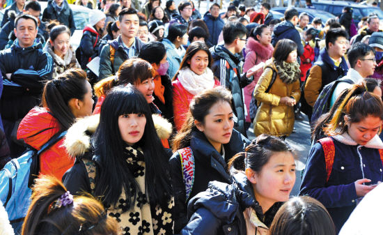 先过史上最难艺考关!(组图)