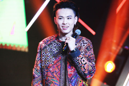 张玮颁奖典礼现场