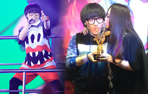 视频:好声音李琦夺冠 导师阿妹激情吻脸