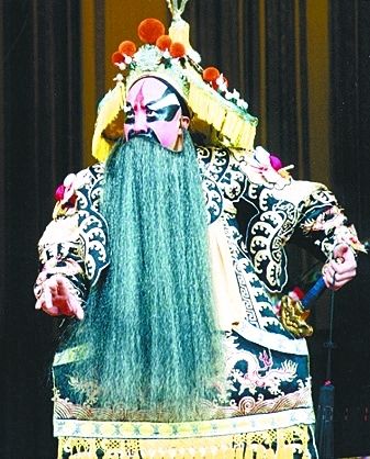 陈俊杰在《赵氏孤儿》中扮魏绛