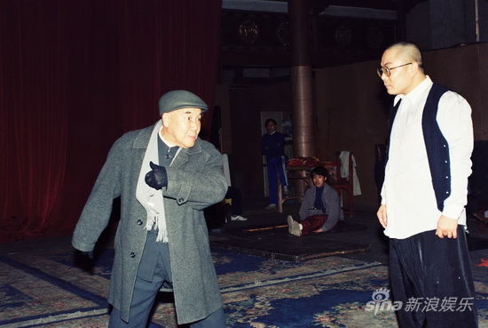 袁世海给杨赤说戏