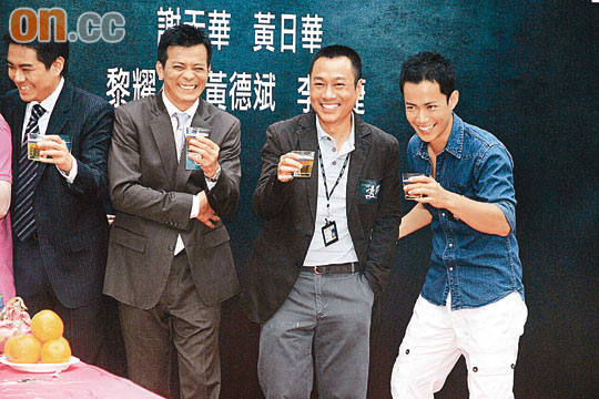 "柴九"黎耀祥人气急升 为谢天华电影助阵(图)