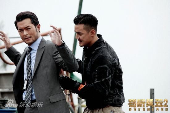 图文：《窃听风云2》剧照-古天乐与吴彦祖_影音娱乐_新浪网