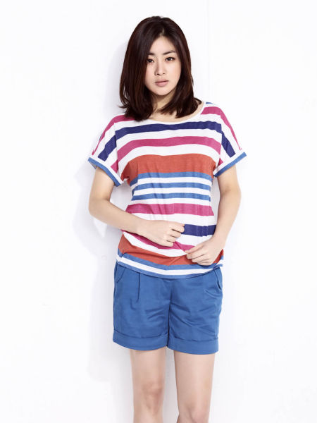 韩星元斌姜素拉携手拍时尚写真主打休闲风(图)